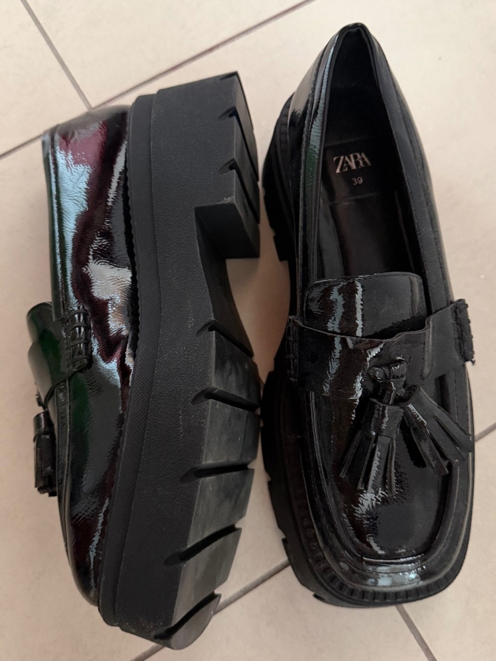 Zara loafers